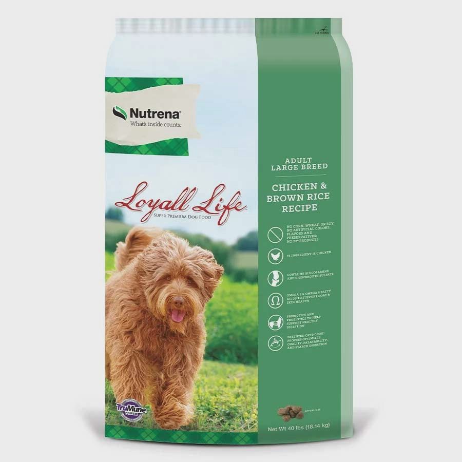 LOYALL LIFE ADULT LARGE BREED CHICKEN &amp; BROWN RICE 40#