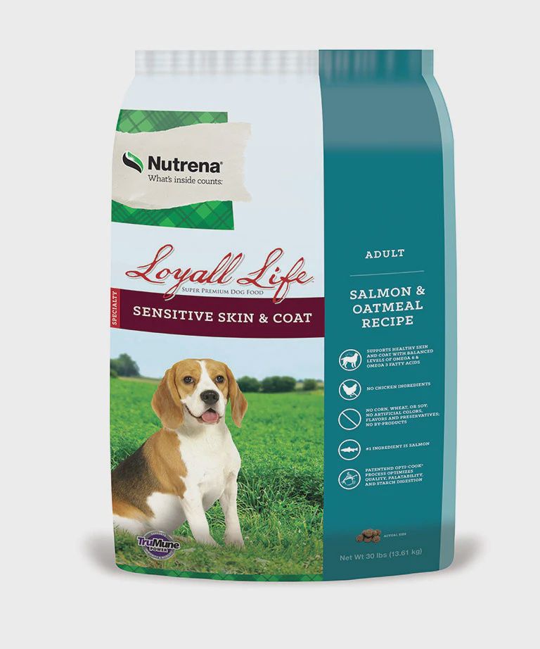 LOYALL LIFE SENSITIVE SKIN &amp; COAT ADULT SALMON &amp; OATMEAL 30#