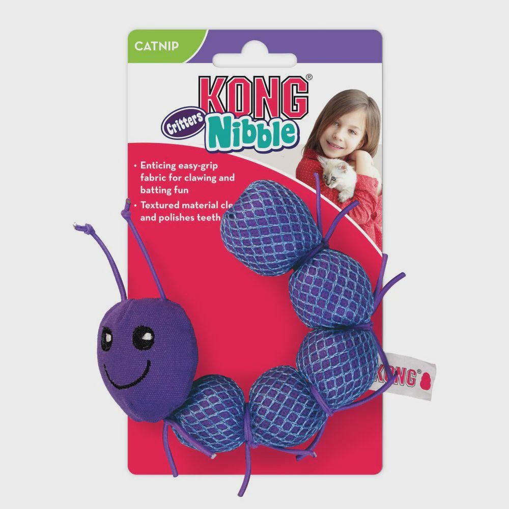 KONG NIBBLE CRITTER CATERPILLAR