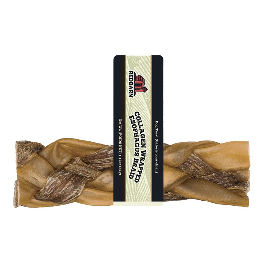 REDBARN COLLAGEN AND ESOPHAGUS BRAID 6&quot;