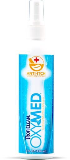 Tropiclean Oxy-Med Anti Itch Spray 8 oz