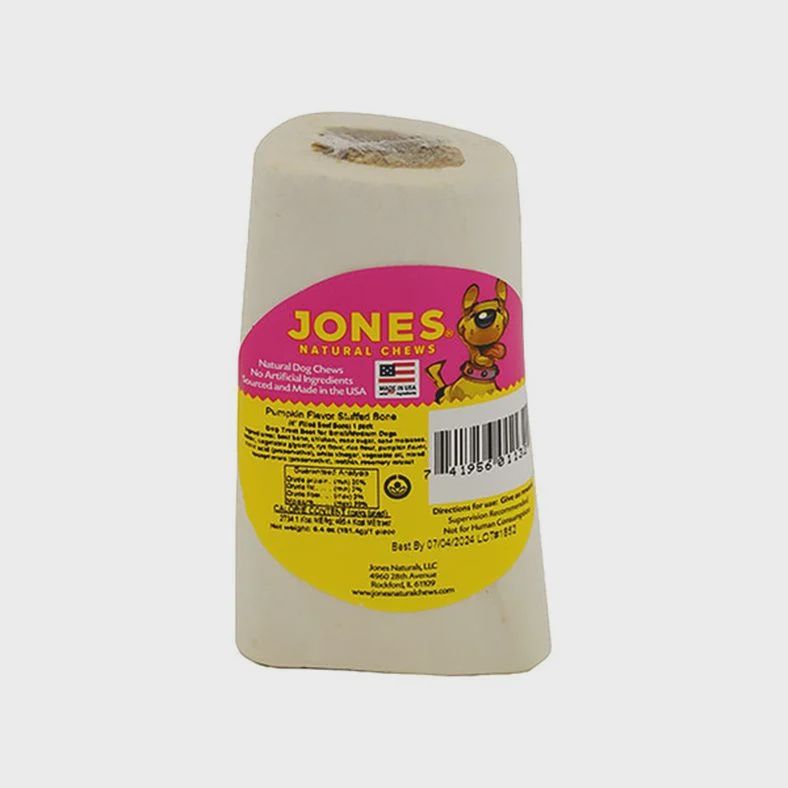 JONES PUMPKIN STUFFED 4&quot; BONE