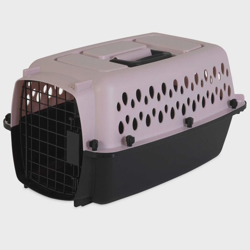 Petmate Vari Kennel with Oval Vents Linen - Medium