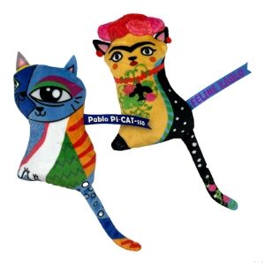 KONG CAT ARTZ KAHLO / PICASSO 2PK