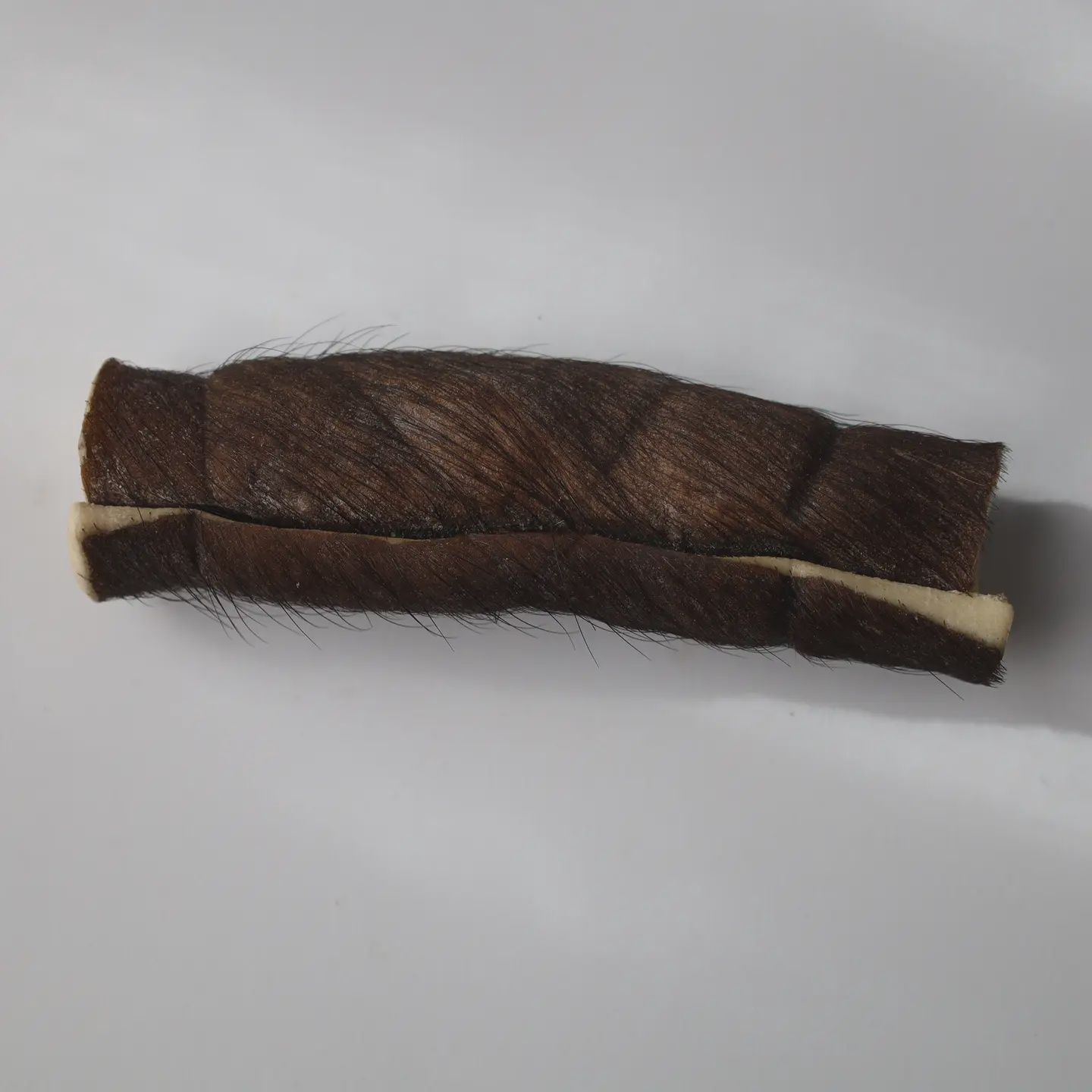 Hairy Water Buffalo Cheek Roll 6&quot;