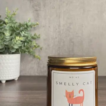 Smelly Cat 8oz Candle