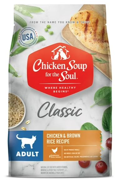 Chicken Soup Adult Chicken &amp; Brown Rice Recipe Cat 4.5#