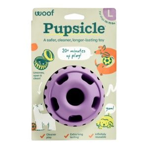WOOF DOG PUPSICLE LAVENDER LARGE