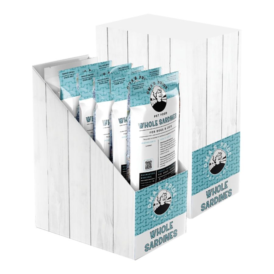 OMA&#39;S PRIDE FROZEN WHOLE SARDINES 1LB