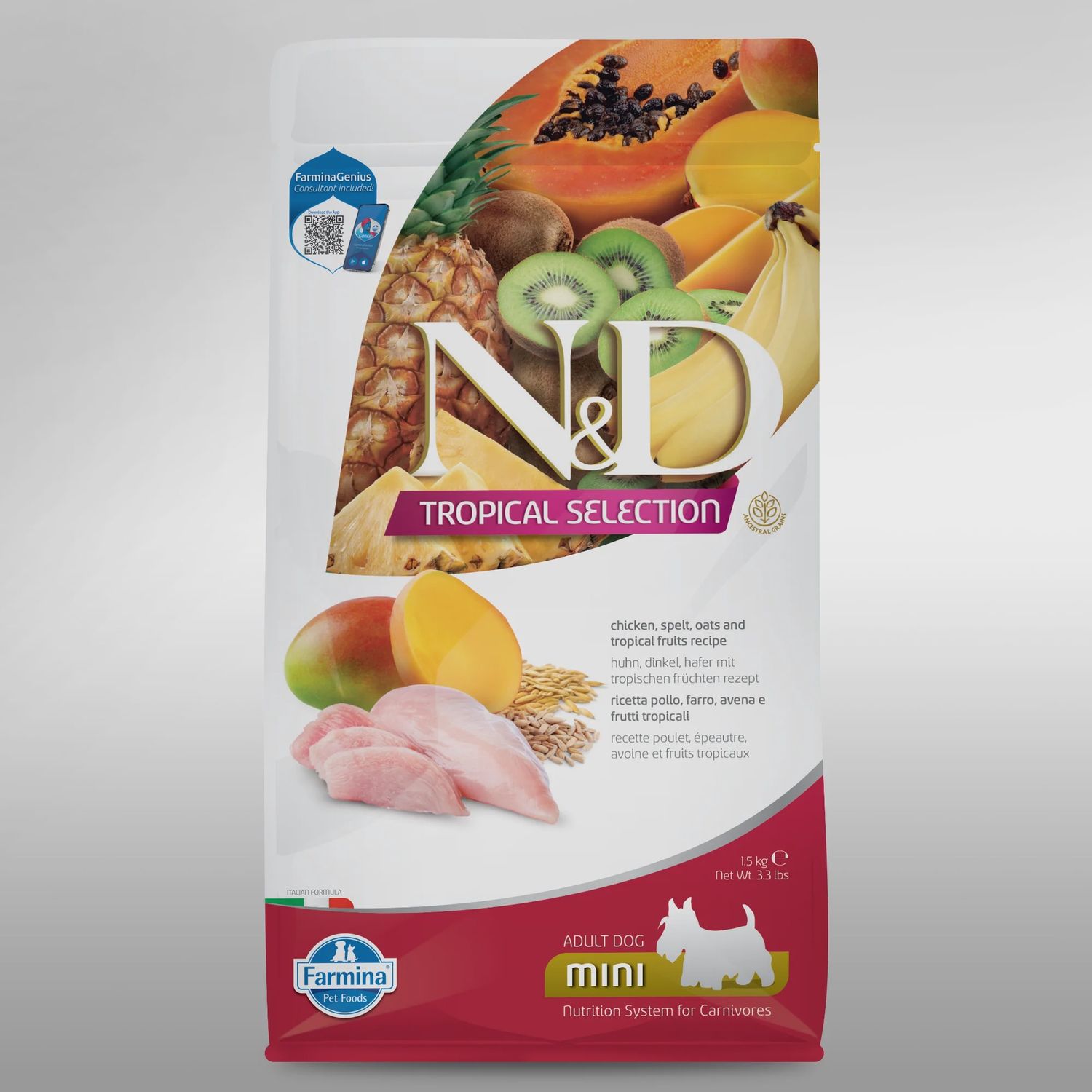 3.3# N&amp;D TROPICAL CHICKEN DOG