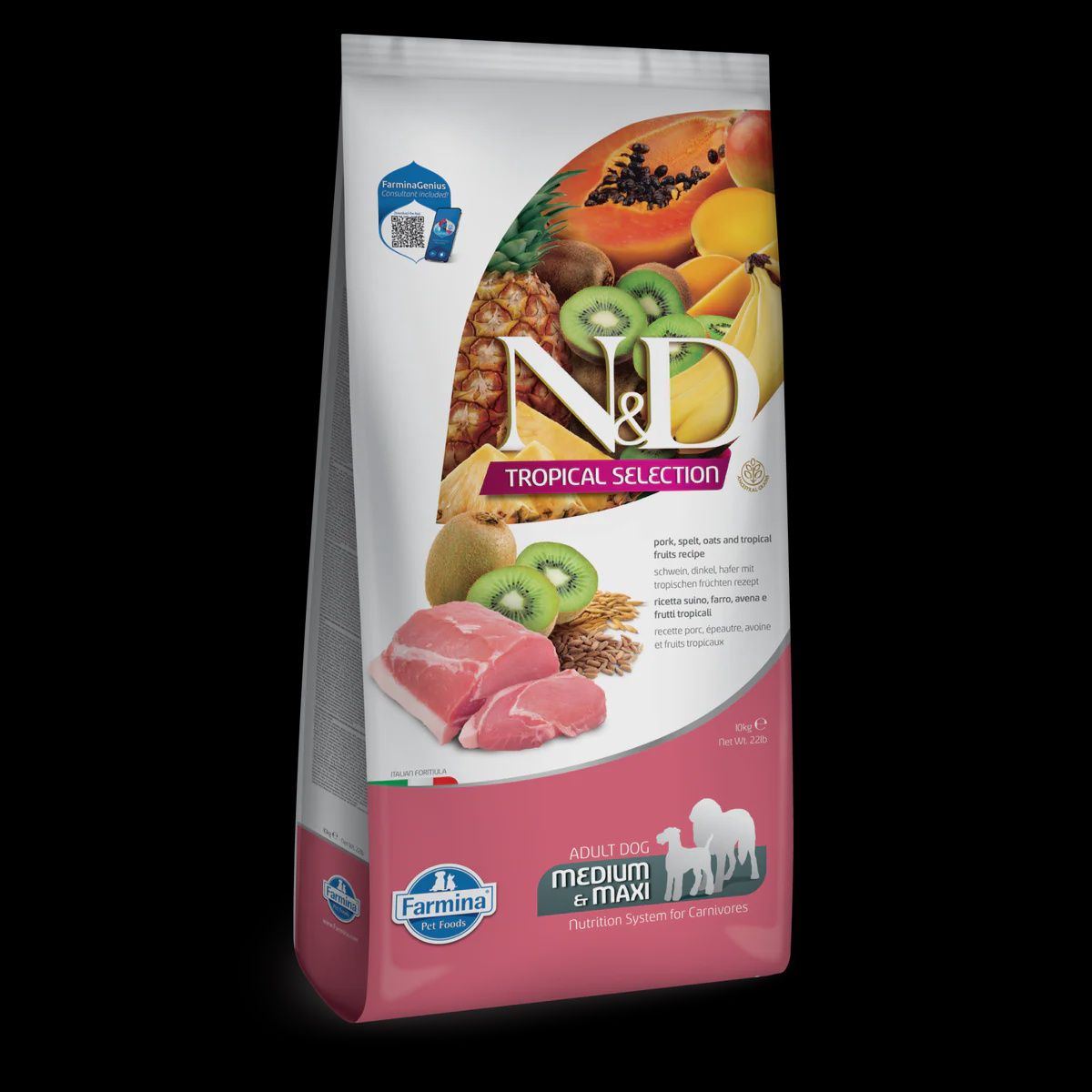N&amp;D Tropical Selection Pork Adult 22#