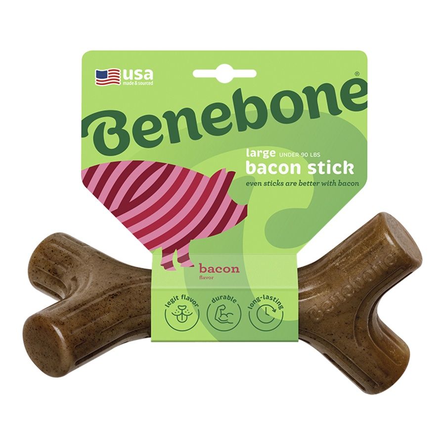 BENEBONE DOG BACON STICK LARGE