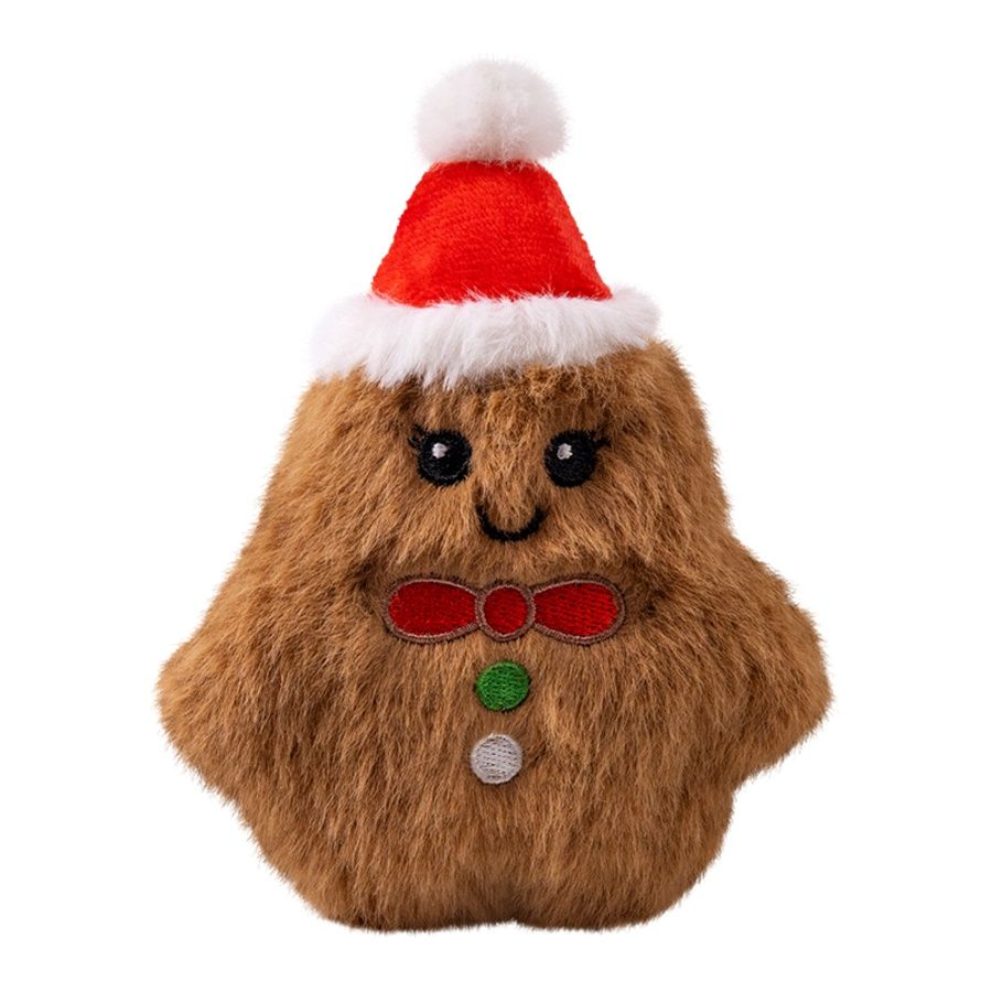 KONG DOG HOLIDAY SNUZZLES GINGERBREAD XSMALL