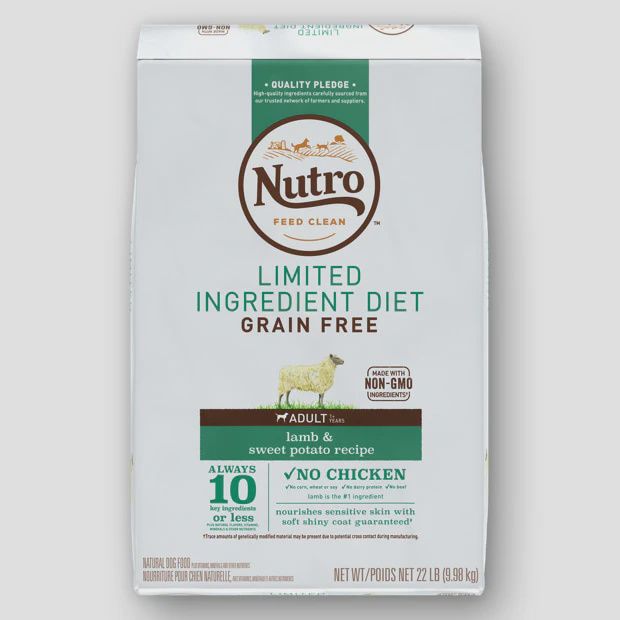 NUTRO L.I.D. LAMB &amp; SWEET POTATO 22#