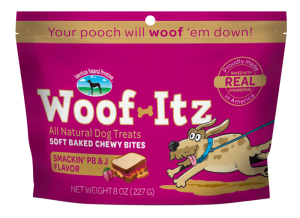 8OZ ANP WOOF ITZ PB &amp; JELLY  DOG TREAT CS/6