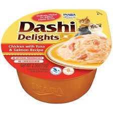 Dashi Chicken w/ Tuna &amp; Salmon 2.5oz