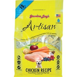 GRANDMA LUCY'S DOG ARTISAN FREEZE-DRIED GRAIN FREE CHICKEN RECIPE 3#