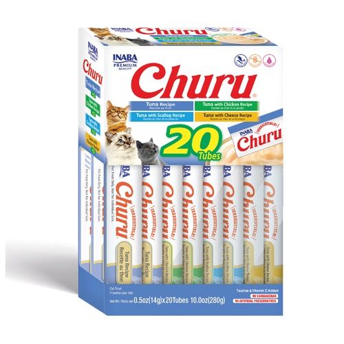 Churu Tuna Variety Box Cat Treats 0.5 oz 20 ct