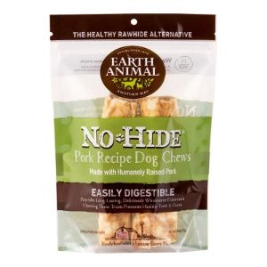 EARTH ANIMAL DOG NO - HIDE ORIGINAL COLLECTION PORK ROLLS MEDIUM - 2 PACK