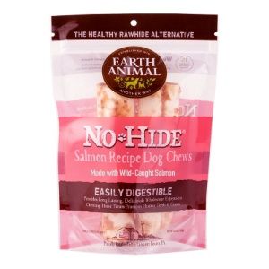 EARTH ANIMAL DOG NO - HIDE ORIGINAL COLLECTION SALMON ROLLS MEDIUM - 2 PACK