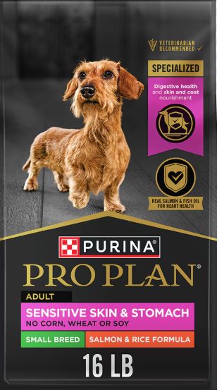 Pro Plan Sensitive Skin &amp; Stomach Small Breed 16#