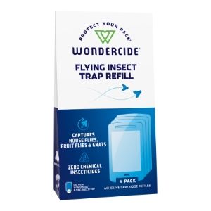 WONDERCIDE FLYING INSECT TRAP LIGHT CARTRIDGE REFILL - 4 PACK