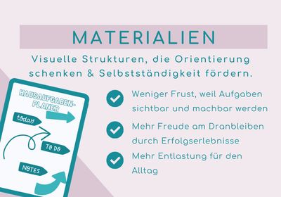 Materialien für Schule & Lernen