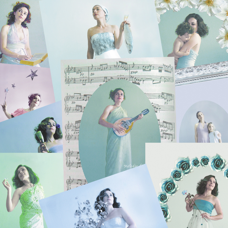 Jeu de 10 cartes de voeux.