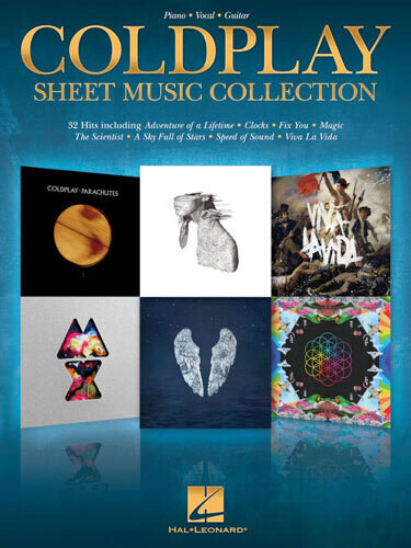 HAL LEONARD COLDPLAY Sheet Music Collection For Piano/vocal/guitar