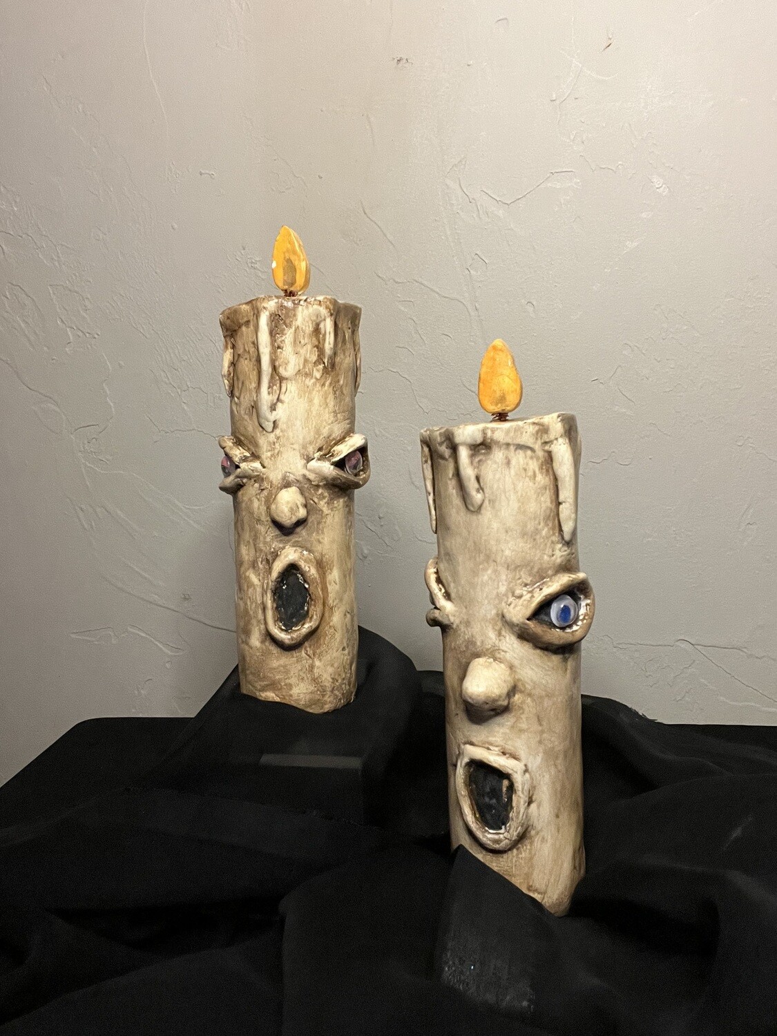Ghostly Glow Haunted Candles