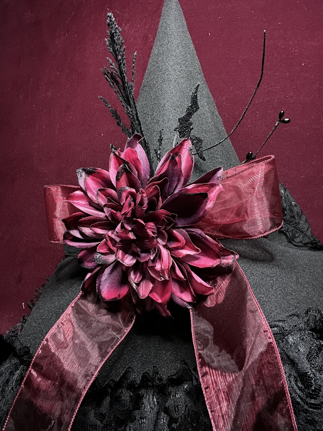 Mystic Enchantment Felt Witch Hat