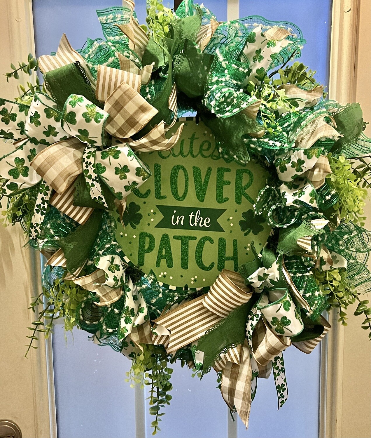 Adorable Clover Wreath