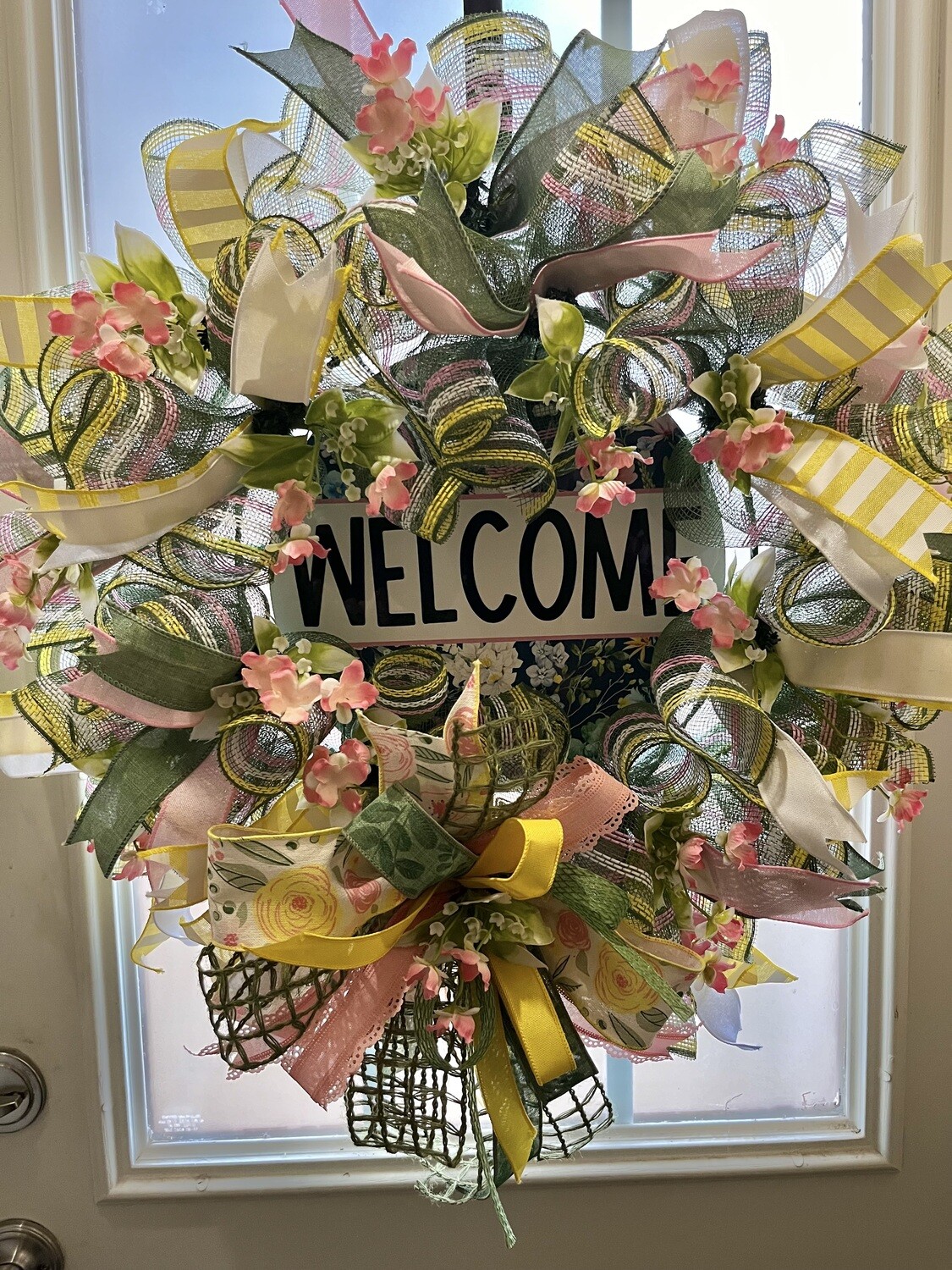 Welcome Home Everyday Wreath Sign