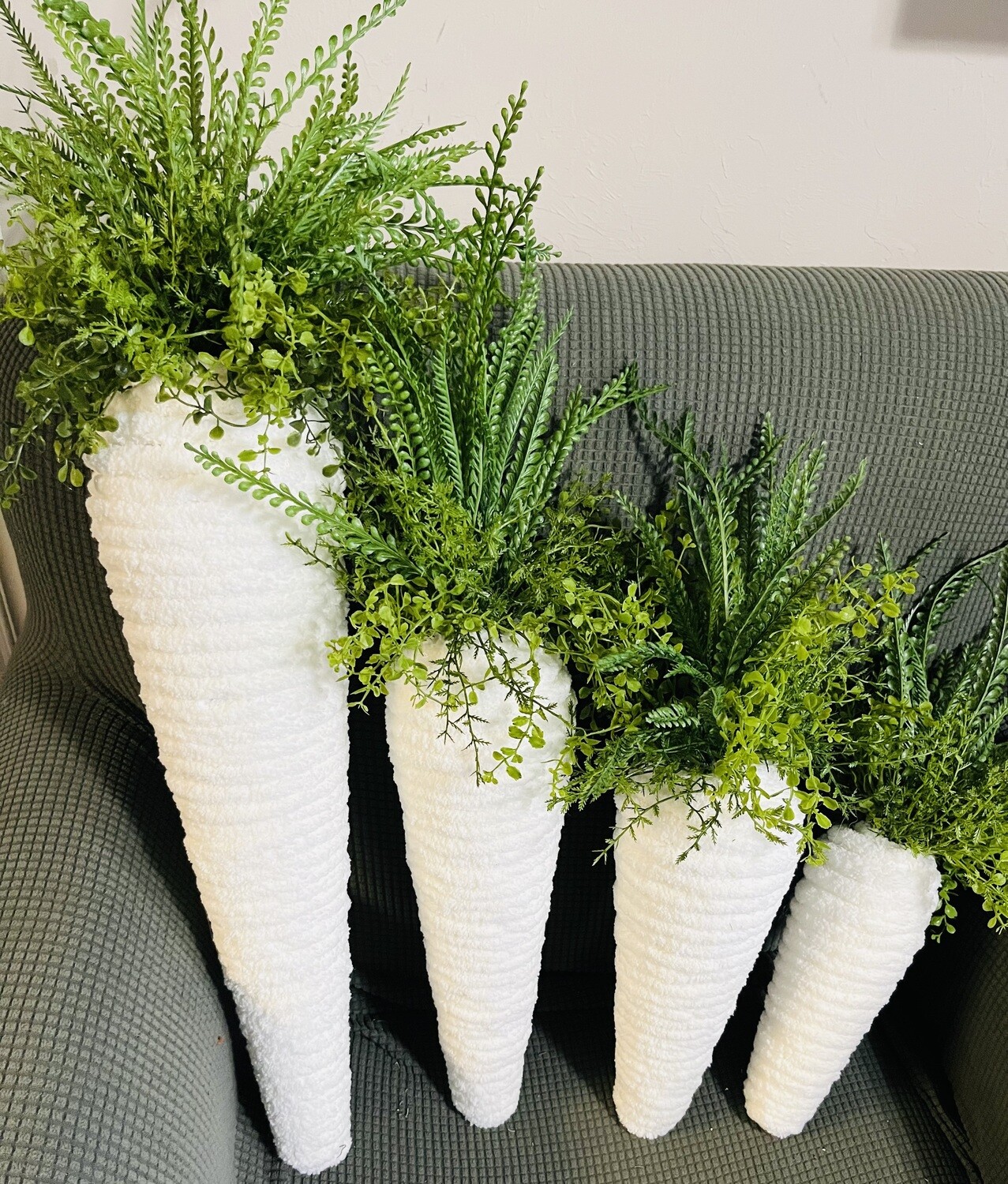 Chunky Yarn Carrots