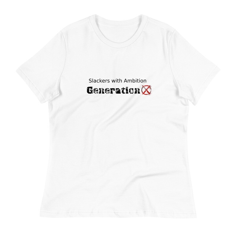 Slackers Women&#39;s Relaxed T-Shirt White