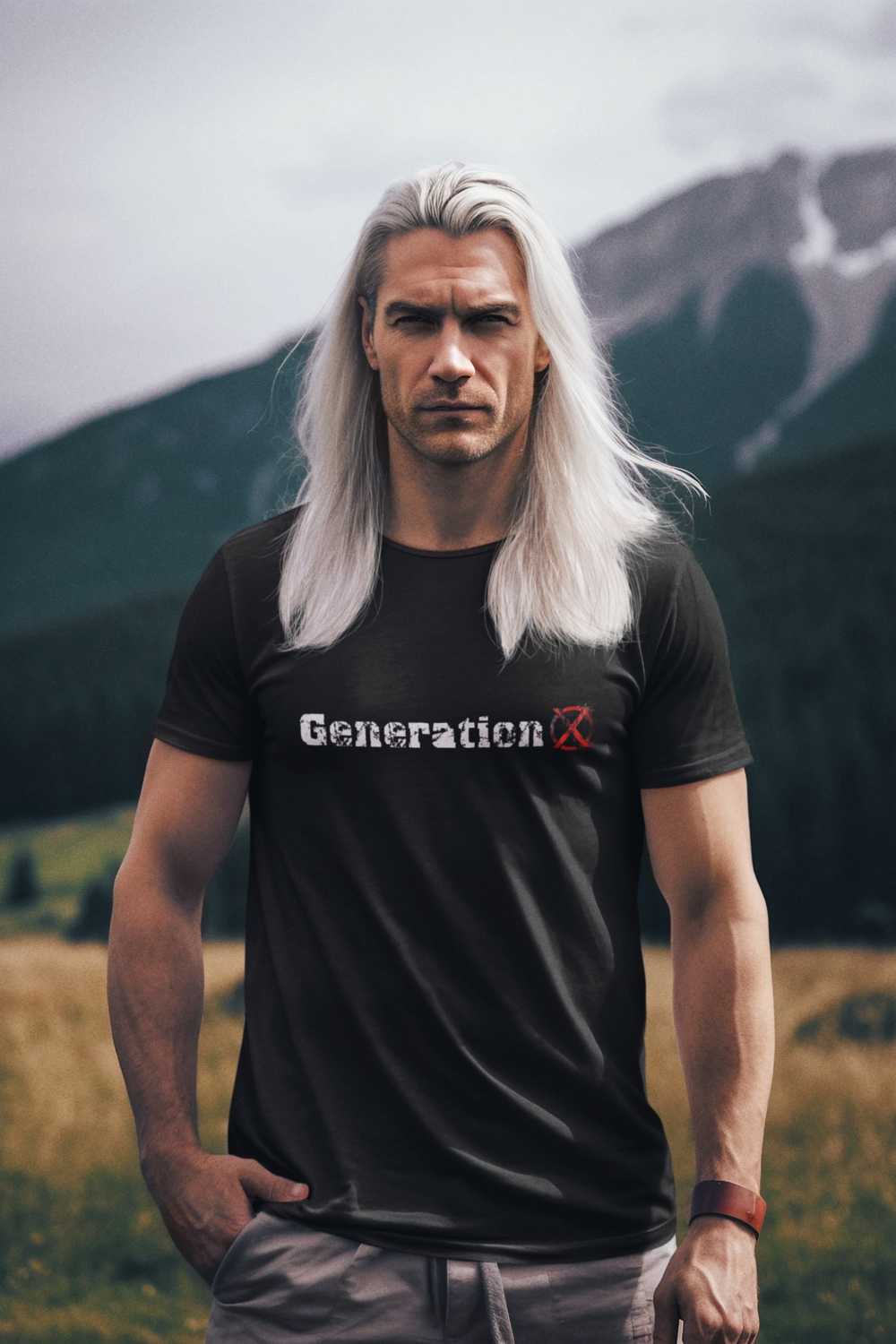 Generation X Men&#39;s T-Shirt Black