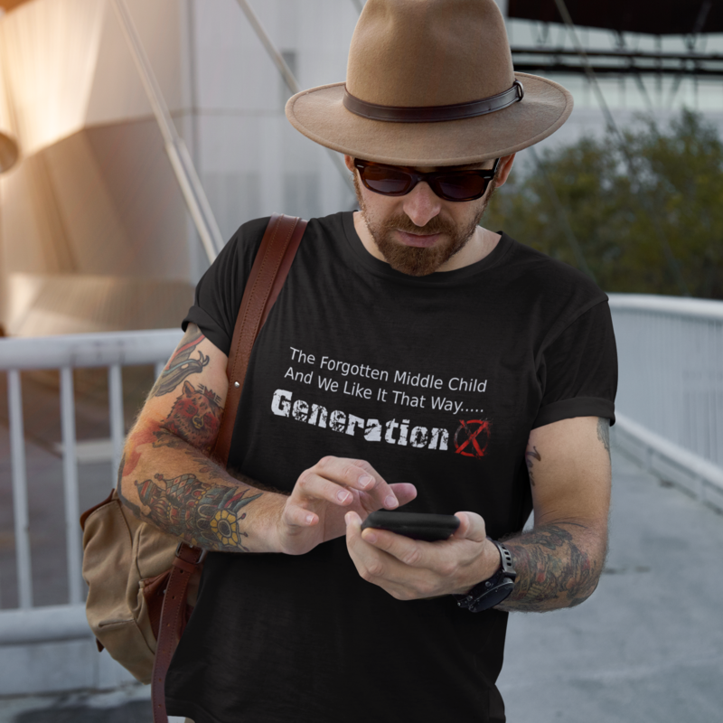 Forgotten Middle Child Men&#39;s T-Shirt Black