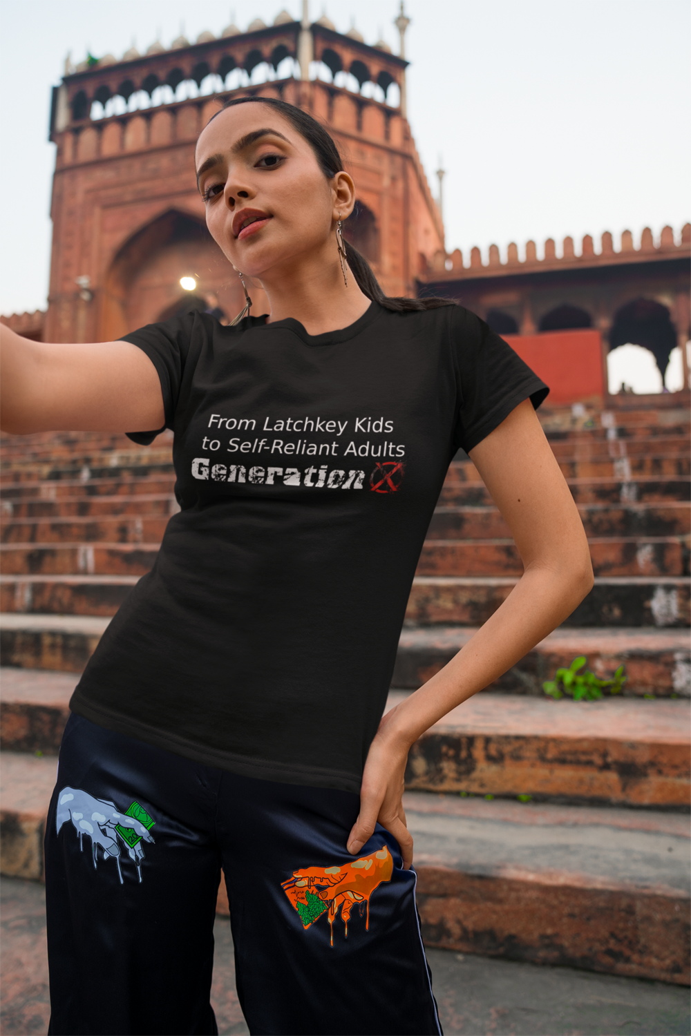 Latchkey Women&#39;s Premium T-Shirt Black