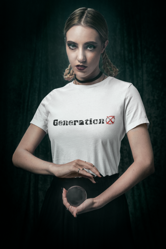 Generation X Women&#39;s Relaxed T-Shirt White
