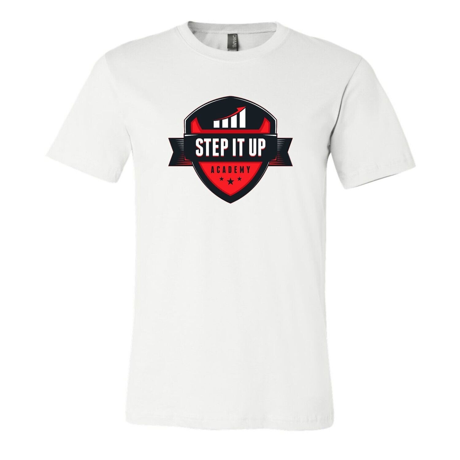 Step It Up Academy Tee - White