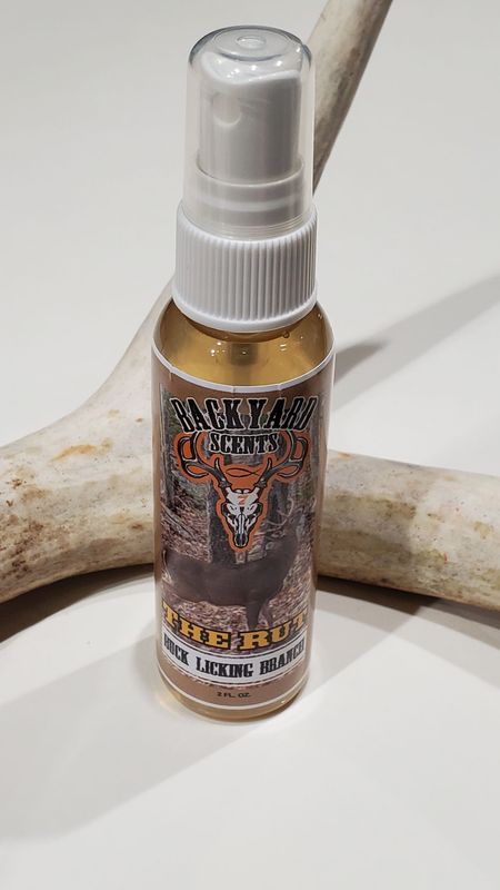 "The Rut" Buck Licking Branch SPRAY