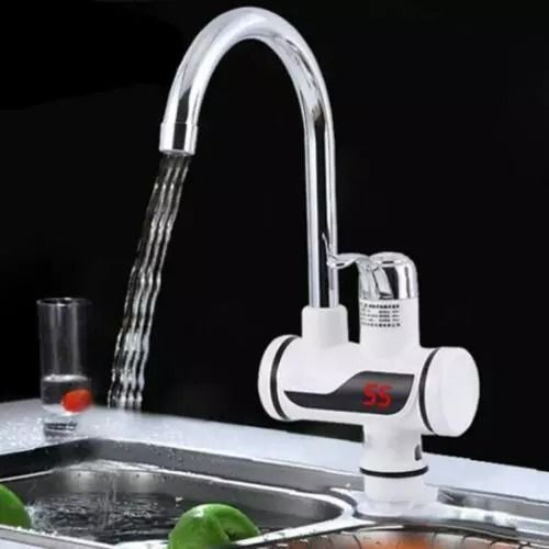 Rubinetto Caldaia Miscelatore Elettrico Acqua Calda Con Display