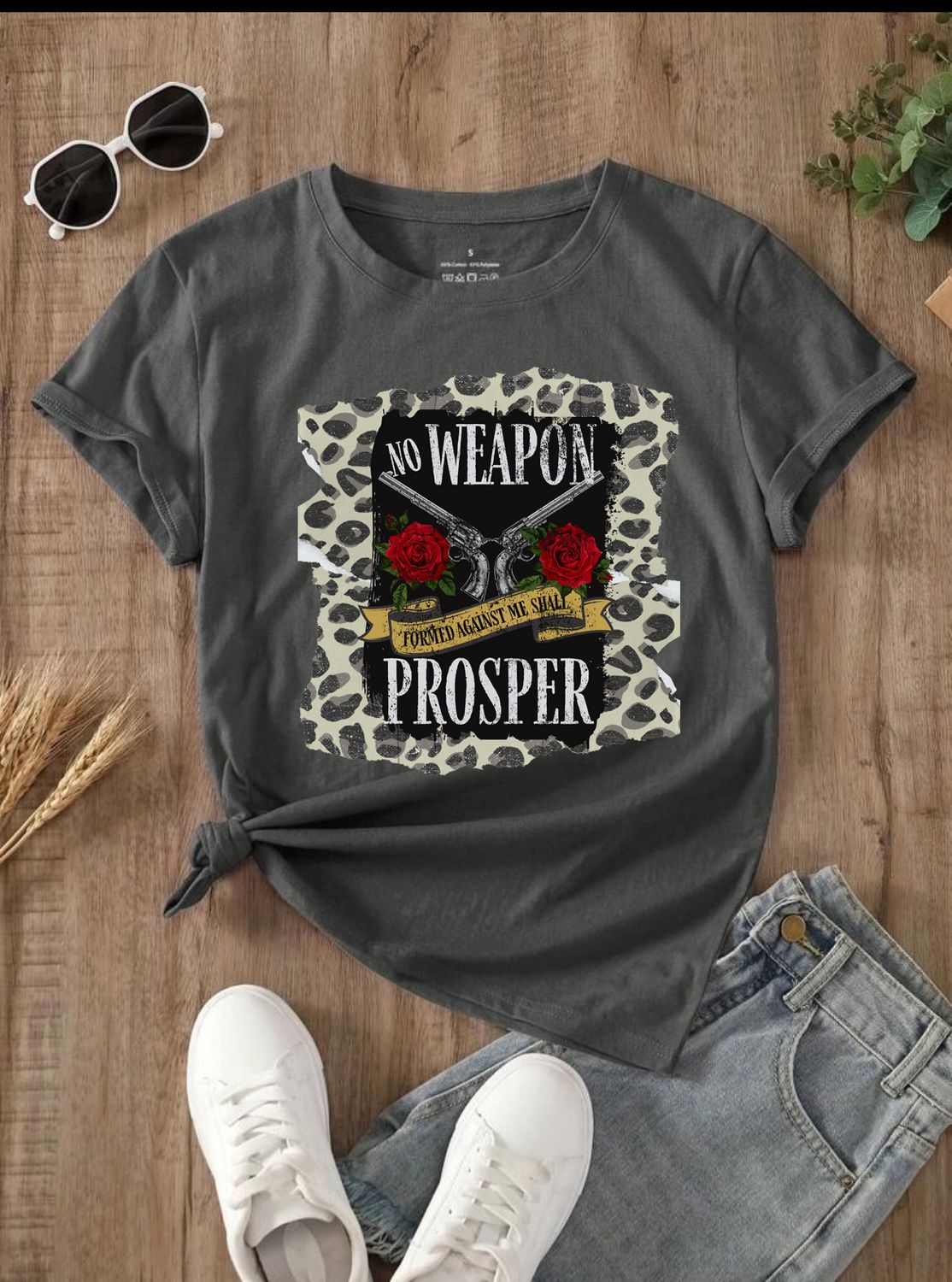 No Weapon Graphic Tee