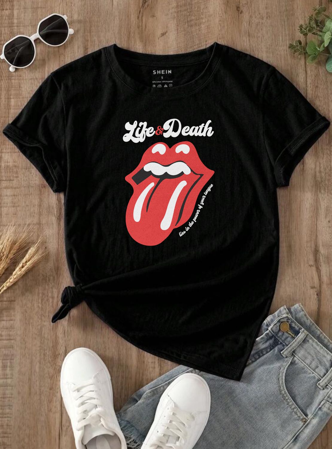 Life &amp; Death Graphic Tee