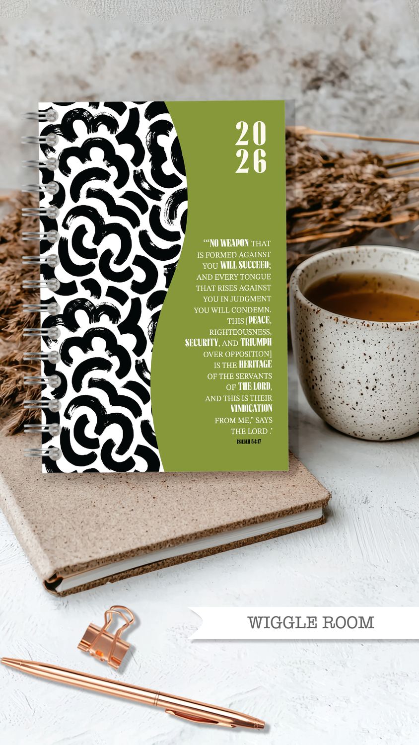 Wiggle Room A4 Afrikaans Dagbeplanner