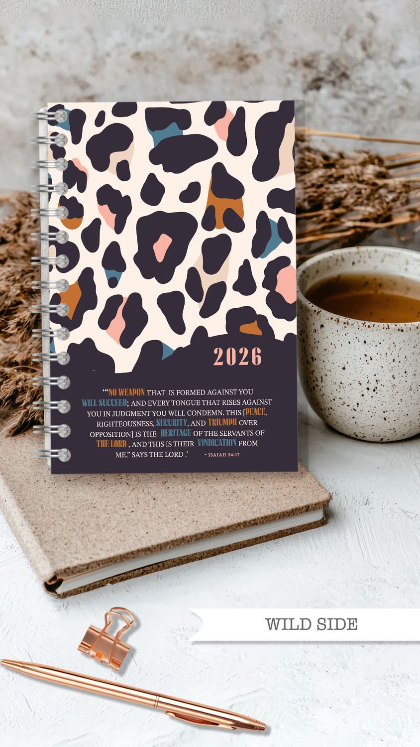 Wild Side A4 English Day Planner