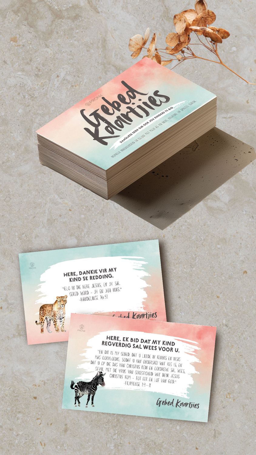 Prayer Cards   |   Gebedskaartjies
