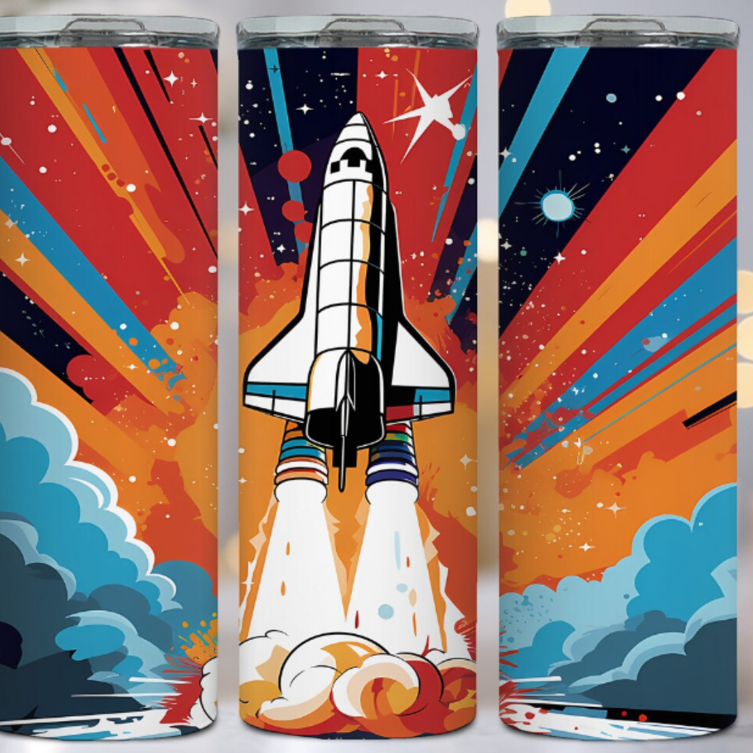 Space Shuttle 20oz. Sports Tumbler