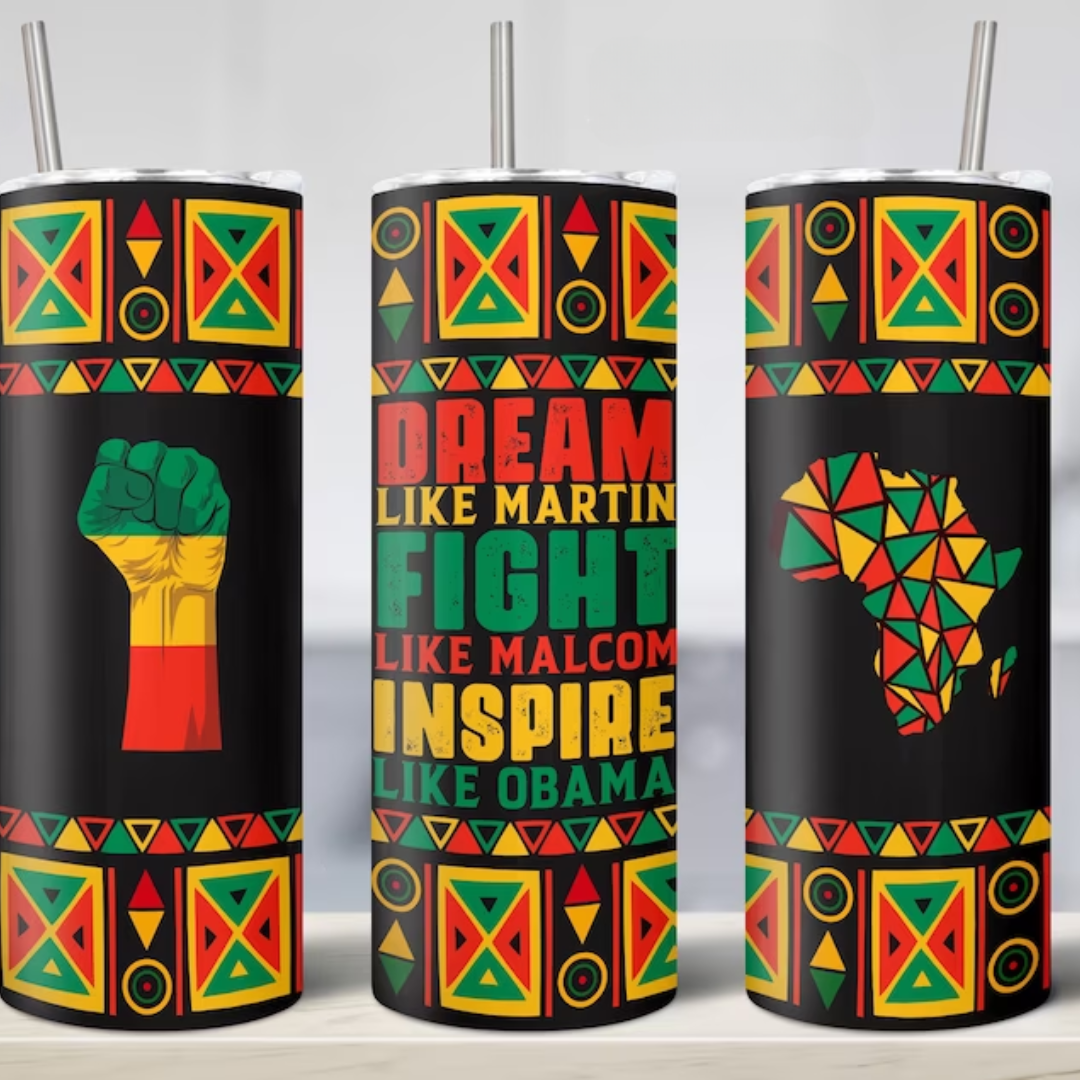 Dream, Fight, Inspire 20oz. Skinny Tumbler