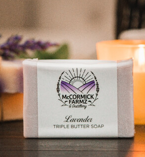 3x Butter Soap Lavender Blackberry